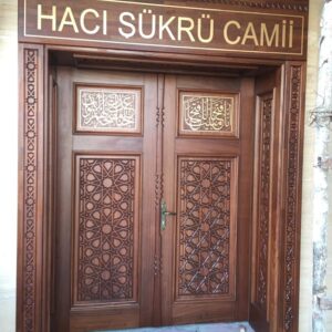 istanbul sultançiftliği hacı şükrü cami ahşap uygulama