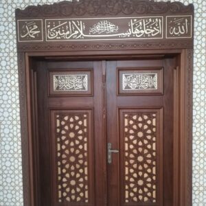 kütahya-hisarcık-halifeler-köyü-camii-kapı-müezzinlik-korkuluk